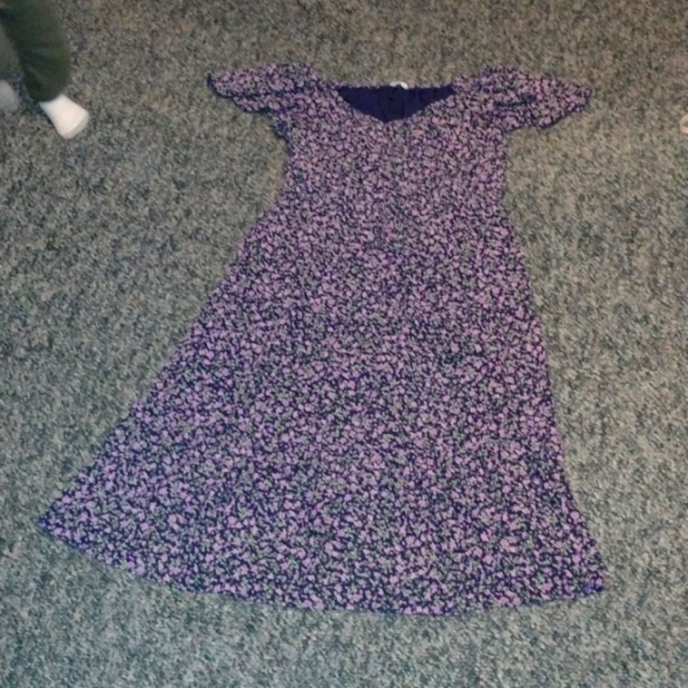 Chiffon midi dress